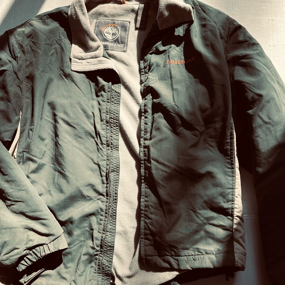 Timberland Olive Windbreaker for Men